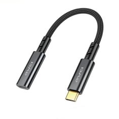 Awei AWEI ADAPTÉR CL-216T USB-C/USB-C ČERNÁ/ČERNÁ