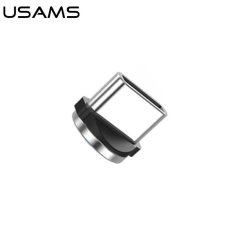 USAMS USAMS MAGNETICKÝ USB-C ADAPTÉR HROMADNĚ STŘÍBRNÝ/STŘÍBRNÝ SJ159USBTA (US-SJ159)