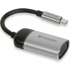 Verbatim ADAPTÉR VERBATIM USB-C - VGA HLINÍK/HLINÍK 49145