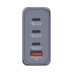 Verbatim VERBATIM GAN 100W SÍŤOVÁ NABÍJEČKA 3XUSB-C/USB-A + EU/UK/US GNC-100 ADAPTÉR 32202