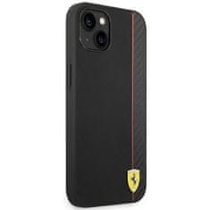 Ferrari FERRARI FEHCP14MAXBK IPHONE 14 PLUS / 15 PLUS 6,7" ČERNO/ČERNÉ PEVNÉ POUZDRO CARBON