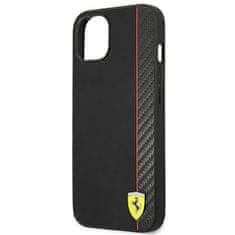 Ferrari FERRARI FEHCP14MAXBK IPHONE 14 PLUS / 15 PLUS 6,7" ČERNO/ČERNÉ PEVNÉ POUZDRO CARBON