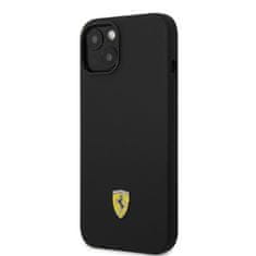 Ferrari FERRARI FEHMSIP14MBK IPHONE 14 PLUS / 15 PLUS 6,7" ČERNO/ČERNÉ PEVNÉ POUZDRO SILIKONOVÉ KOVOVÉ LOGO MAGSAFE