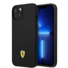 Ferrari FERRARI FEHMSIP14MBK IPHONE 14 PLUS / 15 PLUS 6,7" ČERNO/ČERNÉ PEVNÉ POUZDRO SILIKONOVÉ KOVOVÉ LOGO MAGSAFE