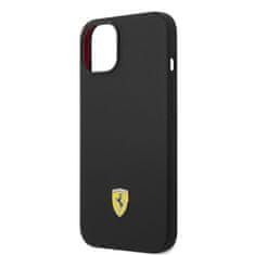 Ferrari FERRARI FEHMSIP14MBK IPHONE 14 PLUS / 15 PLUS 6,7" ČERNO/ČERNÉ PEVNÉ POUZDRO SILIKONOVÉ KOVOVÉ LOGO MAGSAFE