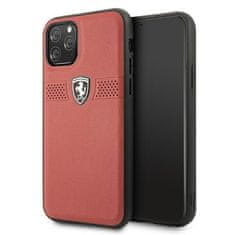 Ferrari FERRARI FEOBAHCN58RE IPHONE 11 PRO 5,8" ČERVENÝ/ČERVENÝ PEVNÝ OBAL OFF TRACK LEATHER