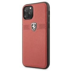 Ferrari FERRARI FEOBAHCN58RE IPHONE 11 PRO 5,8" ČERVENÝ/ČERVENÝ PEVNÝ OBAL OFF TRACK LEATHER