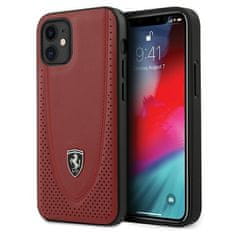 Ferrari FERRARI FEOGOHCP12SRE IPHONE 12 MINI 5,4" ČERVENÝ/ČERVENÝ PEVNÝ OBAL OFF TRACK PERFOROVANÝ