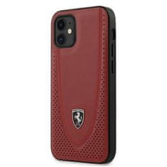 Ferrari FERRARI FEOGOHCP12SRE IPHONE 12 MINI 5,4" ČERVENÝ/ČERVENÝ PEVNÝ OBAL OFF TRACK PERFOROVANÝ