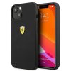 FERRARI FESSIHCP13SBK IPHONE 13 MINI 5,4" ČERNÝ/ČERNÝ PEVNÝ SILIKONOVÝ OBAL