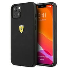 Ferrari FERRARI FESSIHCP13SBK IPHONE 13 MINI 5,4" ČERNÝ/ČERNÝ PEVNÝ SILIKONOVÝ OBAL