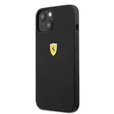 Ferrari FERRARI FESSIHCP13SBK IPHONE 13 MINI 5,4" ČERNÝ/ČERNÝ PEVNÝ SILIKONOVÝ OBAL