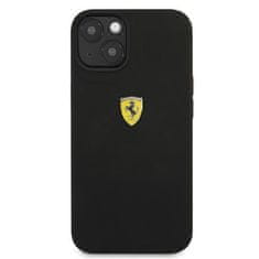 Ferrari FERRARI FESSIHCP13SBK IPHONE 13 MINI 5,4" ČERNÝ/ČERNÝ PEVNÝ SILIKONOVÝ OBAL