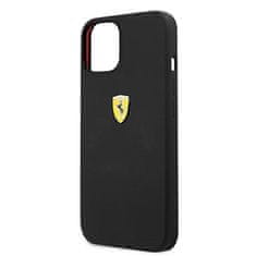 Ferrari FERRARI FESSIHCP13MBK IPHONE 13/14/15 6,1" ČERNÝ/ČERNÝ PEVNÝ SILIKONOVÝ OBAL