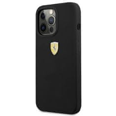 Ferrari FERRARI FESSIHCP13LBK IPHONE 13 PRO / 13 6,1" ČERNO/ČERNÉ PEVNÉ SILIKONOVÉ POUZDRO