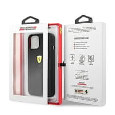 Ferrari FERRARI FESSIHCP13MBK IPHONE 13/14/15 6,1" ČERNÝ/ČERNÝ PEVNÝ SILIKONOVÝ OBAL