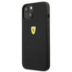 Ferrari FERRARI FESSIHCP13MBK IPHONE 13/14/15 6,1" ČERNÝ/ČERNÝ PEVNÝ SILIKONOVÝ OBAL