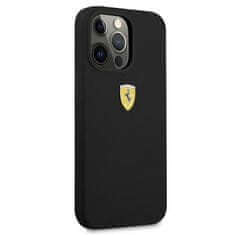 Ferrari FERRARI FESSIHCP13LBK IPHONE 13 PRO / 13 6,1" ČERNO/ČERNÉ PEVNÉ SILIKONOVÉ POUZDRO