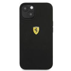 Ferrari FERRARI FESSIHCP13MBK IPHONE 13/14/15 6,1" ČERNÝ/ČERNÝ PEVNÝ SILIKONOVÝ OBAL