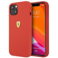 Ferrari FERRARI FESSIHCP13SRE IPHONE 13 MINI 5,4" ČERVENÝ/ČERVENÝ PEVNÝ SILIKONOVÝ OBAL