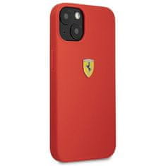 Ferrari FERRARI FESSIHCP13SRE IPHONE 13 MINI 5,4" ČERVENÝ/ČERVENÝ PEVNÝ SILIKONOVÝ OBAL