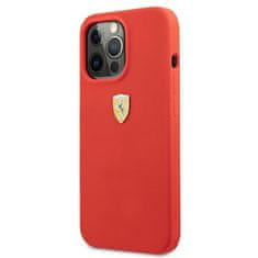 Ferrari FERRARI FESSIHCP13XRE IPHONE 13 PRO MAX 6,7" ČERVENÝ/ČERVENÝ PEVNÝ SILIKONOVÝ OBAL