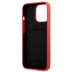 Ferrari FERRARI FESSIHCP13XRE IPHONE 13 PRO MAX 6,7" ČERVENÝ/ČERVENÝ PEVNÝ SILIKONOVÝ OBAL