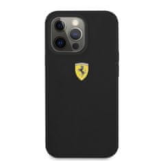 Ferrari FERRARI FESSIHMP13XBK IPHONE 13 PRO MAX 6,7" ČERNÝ/ČERNÝ PEVNÝ OBAL SILIKONOVÝ MAGSAFE