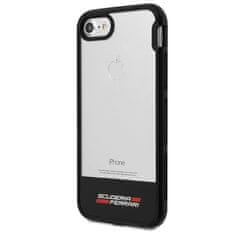 Ferrari FERRARI HARDCASE FEHCP7BISBK IPHONE 7/8 /SE 2020 / SE 2022 TRANSPARENTNÍ ČERNÝ