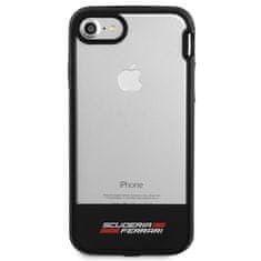 Ferrari FERRARI HARDCASE FEHCP7BISBK IPHONE 7/8 /SE 2020 / SE 2022 TRANSPARENTNÍ ČERNÝ