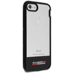 Ferrari FERRARI HARDCASE FEHCP7BISBK IPHONE 7/8 /SE 2020 / SE 2022 TRANSPARENTNÍ ČERNÝ