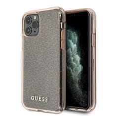 Guess GUESS GUHCN58PCGLPI IPHONE 11 PRO RŮŽOVÉ/RŮŽOVÉ PEVNÉ POUZDRO GLITTER