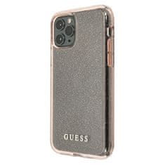 Guess GUESS GUHCN58PCGLPI IPHONE 11 PRO RŮŽOVÉ/RŮŽOVÉ PEVNÉ POUZDRO GLITTER