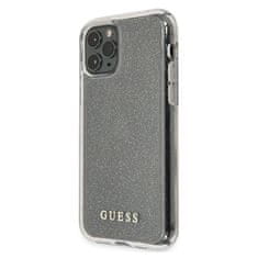 Guess GUESS GUHCN58PCGLSI IPHONE 11 PRO STŘÍBRNÝ/STŘÍBRNÝ PEVNÝ OBAL GLITTER