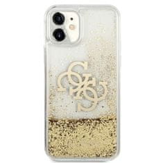 Guess GUESS GUHCN61LG4GGO IPHONE 11 6,1" / XR ZLATO/ZLATÝ PEVNÝ OBAL 4G BIG LIQUID GLITTER