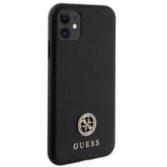 Guess GUESS GUHCN61PS4DGPK IPHONE 11 / XR 6,1" ČERNÝ/ČERNÝ PEVNÝ OBAL STRASS METAL LOGO