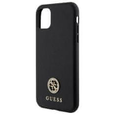 Guess GUESS GUHCN61PS4DGPK IPHONE 11 / XR 6,1" ČERNÝ/ČERNÝ PEVNÝ OBAL STRASS METAL LOGO