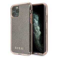 Guess GUESS GUHCN65PCGLPI IPHONE 11 PRO MAX RŮŽOVÉ/RŮŽOVÉ PEVNÉ POUZDRO GLITTER