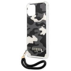 Guess GUESS GUHCP12LKSARBK IPHONE 12 PRO MAX 6,7" ČERNO/ČERNÉ PEVNÉ POUZDRO CAMO COLLECTION