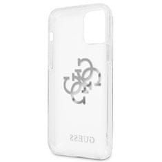 Guess GUESS GUHCP12LKS4GSI IPHONE 12 PRO MAX 6,7" PRŮHLEDNÝ PEVNÝ OBAL 4G SILVER CHARMS COLLECTION