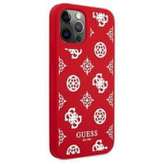 Guess GUESS GUHCP12LLSPEWRE IPHONE 12 PRO MAX 6,7" ČERVENÝ/ČERVENÝ PEVNÝ OBAL PEONY COLLECTION