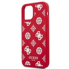 Guess GUESS GUHCP12LLSPEWRE IPHONE 12 PRO MAX 6,7" ČERVENÝ/ČERVENÝ PEVNÝ OBAL PEONY COLLECTION