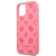 Guess GUESS GUHCP12LLSPEFU IPHONE 12 PRO MAX 6,7" FUCHSIOVÝ/FUCHSIOVÝ PEVNÝ OBAL PEONY COLLECTION