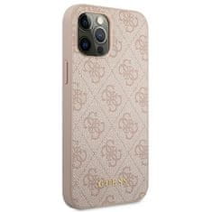 Guess GUESS GUHCP12MG4GFPI IPHONE 12 / 12 PRO 6,1" RÓŻOWY/PINK HARD CASE 4G METAL GOLD LOGO