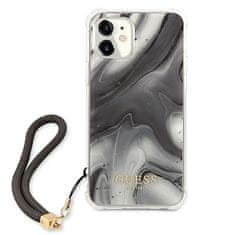 Guess GUESS GUHCP12SKSMAGR IPHONE 12 MINI 5,4" ŠEDÝ/ŠEDÝ PEVNÝ OBAL MARBLE COLLECTION