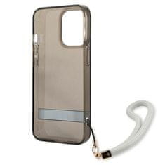 Guess GUESS GUHCP13LHTSGSK IPHONE 13 PRO / 13 6,1" ČERNO/ČERNÉ PEVNÉ POUZDRO TRANSLUCENT STAP