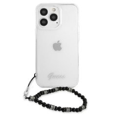 Guess GUESS GUHCP13XKPSBK IPHONE 13 PRO MAX 6,7" PRŮHLEDNÝ PEVNÝ OBAL BLACK PEARL