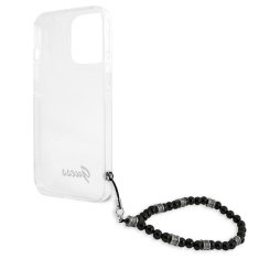 Guess GUESS GUHCP13XKPSBK IPHONE 13 PRO MAX 6,7" PRŮHLEDNÝ PEVNÝ OBAL BLACK PEARL