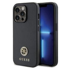 Guess GUESS GUHCP13XPS4DGPK IPHONE 13 PRO MAX 6,7" ČERNÝ/ČERNÝ PEVNÝ OBAL STRASS METAL LOGO