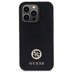 Guess GUESS GUHCP13XPS4DGPK IPHONE 13 PRO MAX 6,7" ČERNÝ/ČERNÝ PEVNÝ OBAL STRASS METAL LOGO